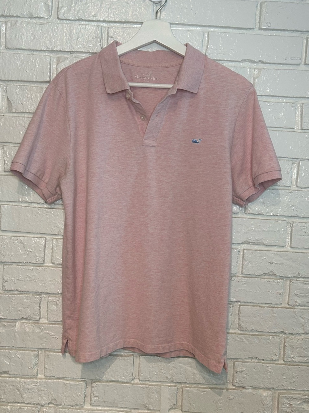 Vineyard Vines Soft Pink Polo